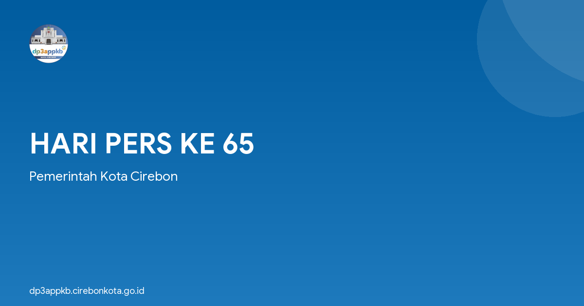 HARI PERS KE 65