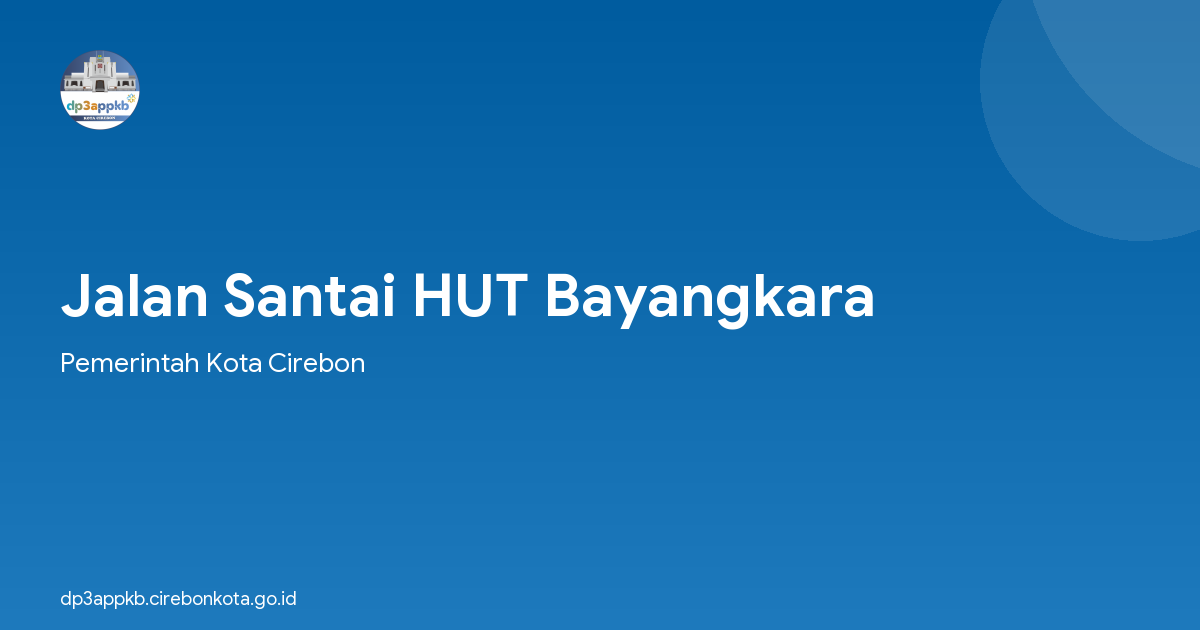 Jalan Santai HUT Bayangkara