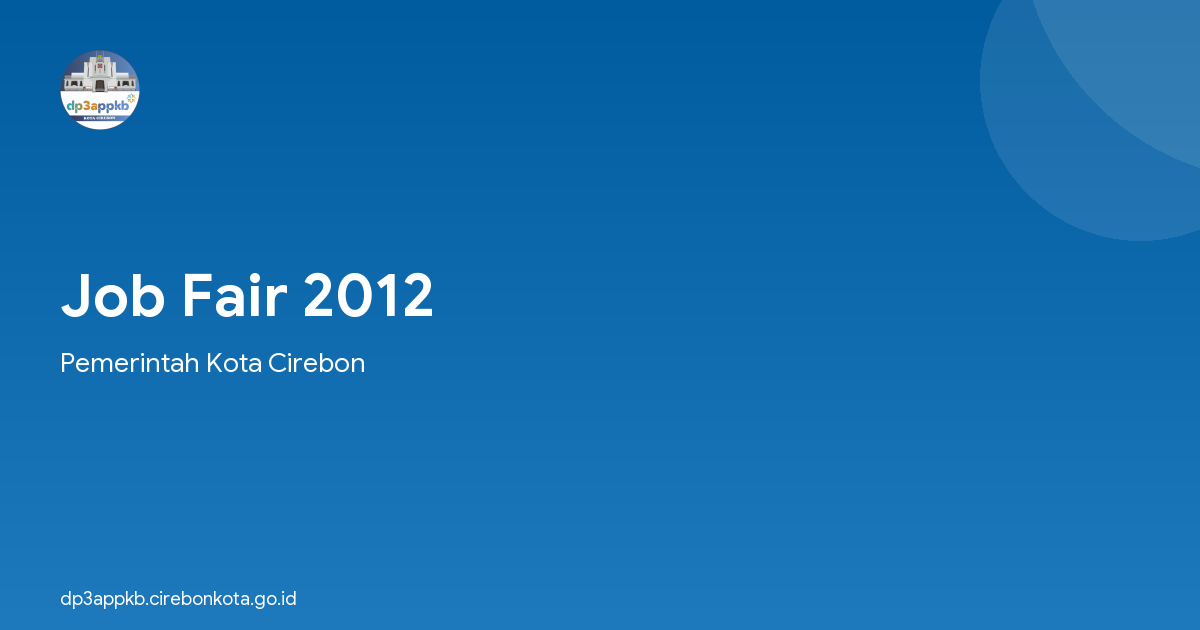 Job Fair 2012