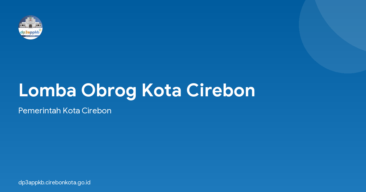 Lomba Obrog Kota Cirebon
