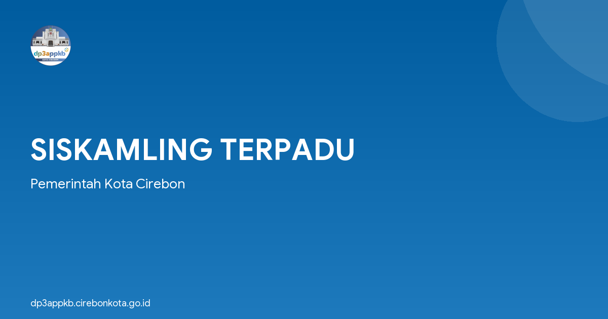 SISKAMLING TERPADU