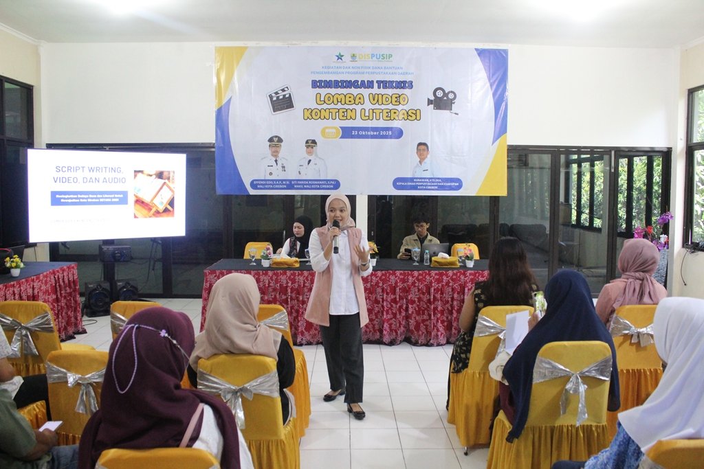 Lomba Video Konten Literasi oleh Dinas Perpustakaan dan Kearsipan Kota Cirebon