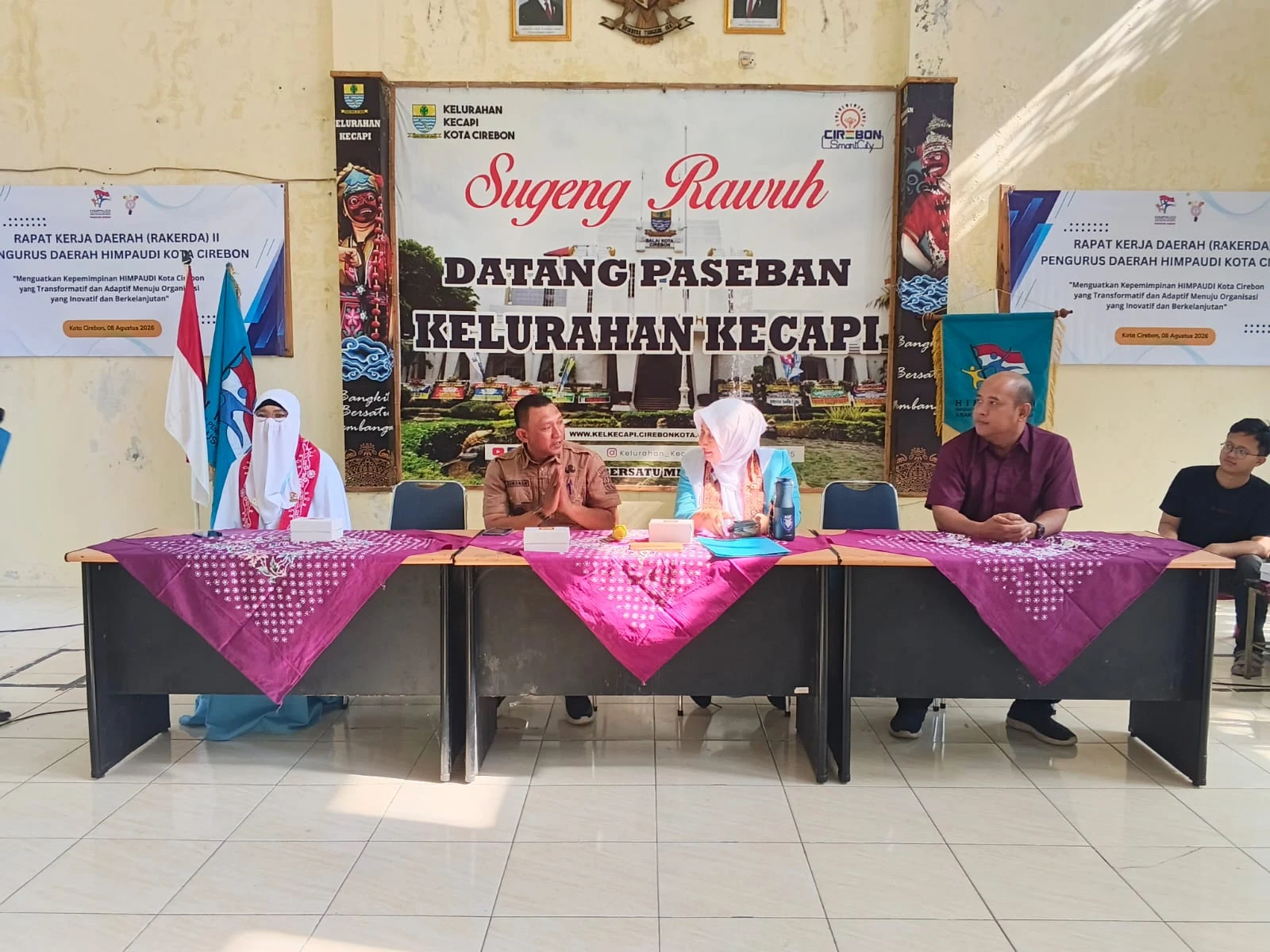 Rapat Kerja Daerah (RAKERDA) Pengurus Daerah HIMPAUDI Kota Cirebon Digelar di Aula Kecapi